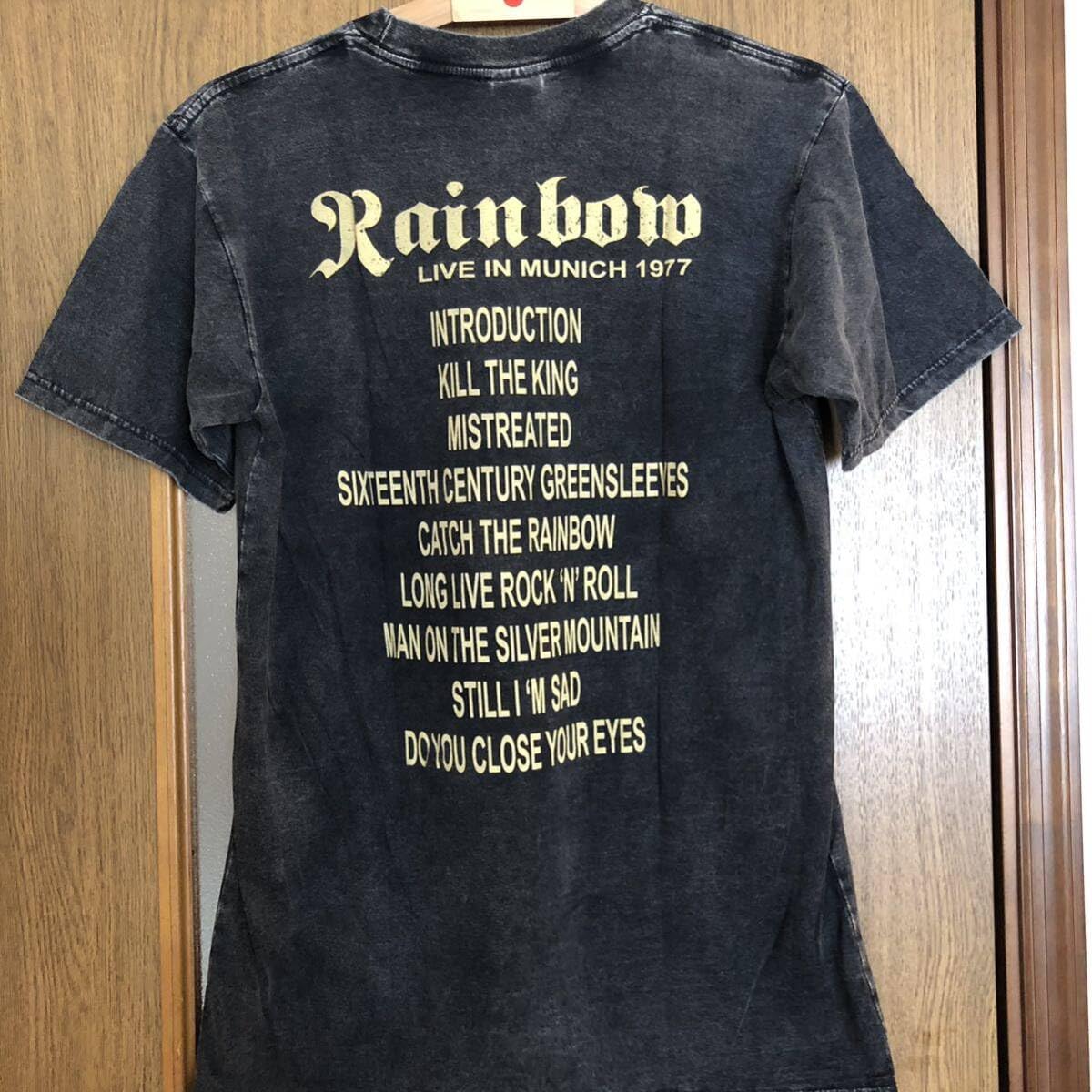 Amazon.co.jp: レインボー リッチーブラックモア L バンドTシャツ